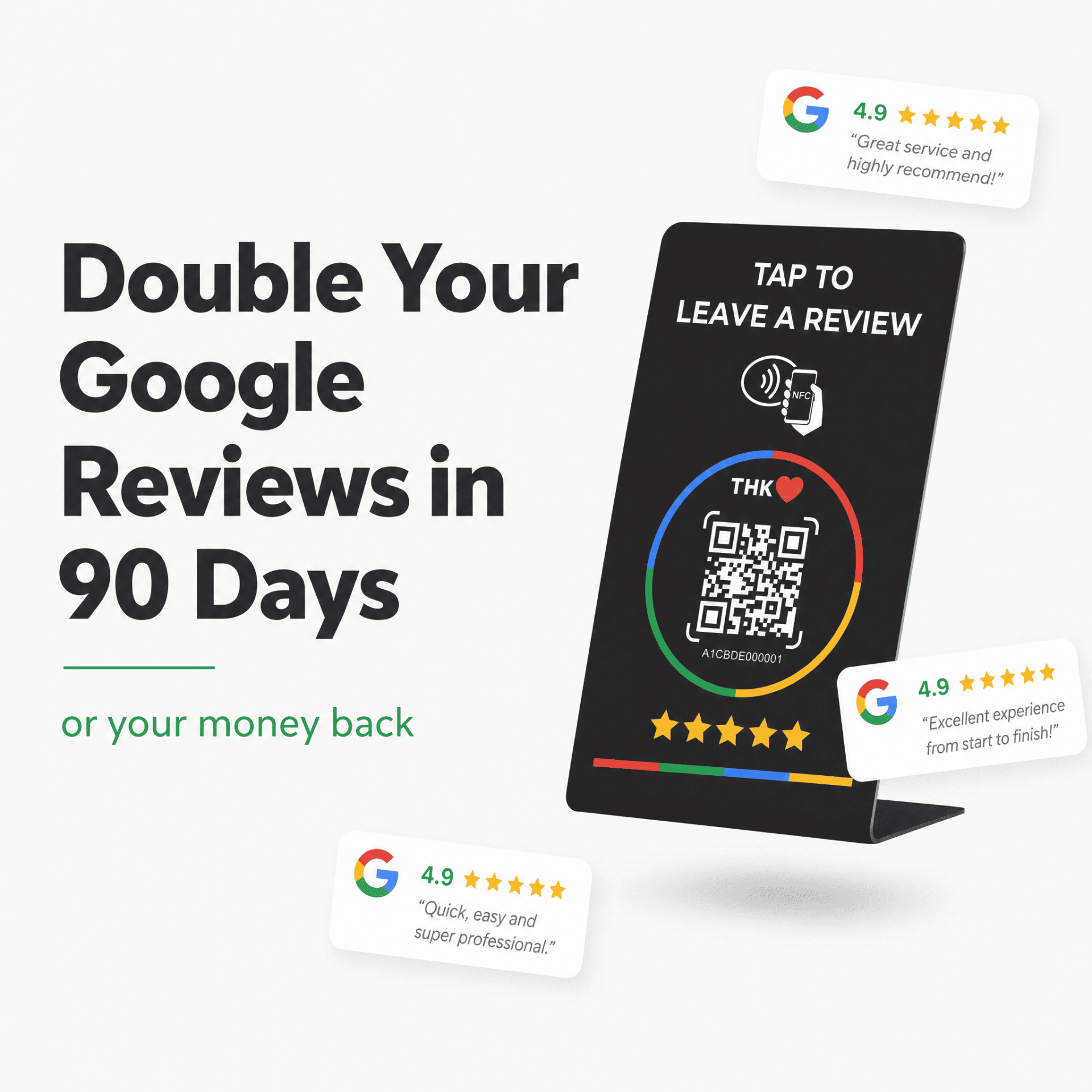 Double Your Google Reviews in 90 Days
